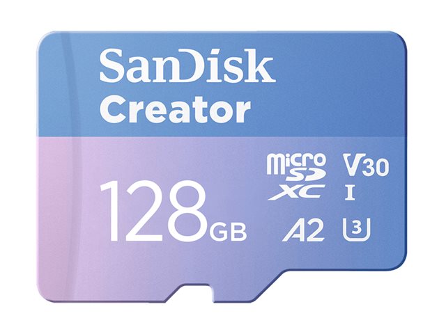 SanDisk Creator - paměťová karta flash - 128 GB - microSDXC UHS-I – foto 2