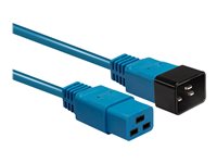 LINDY 3m IEC C19 to IEC C20 ext. Blue