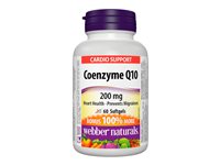 Webber Naturals Coenzyme Q10 Softgels - 200mg - 60's