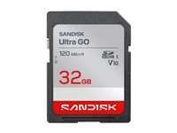 SanDisk Ultra GO - flash memory card - 32 GB - SDHC UHS-I