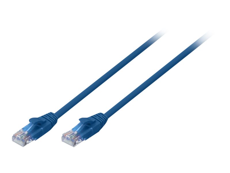 C ble réseau Bleu Cat.6 U/UTP, 1m