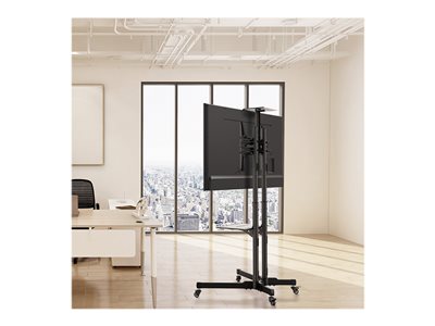 VALUE LCD-/TV-Rollständer schwarz