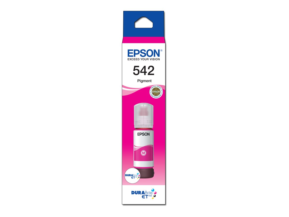 Epson 542 Ultra High Capacity magenta original ink Package view Front 80520