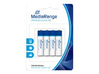 MediaRange Premium AAA type Standardbatterier 724mAh