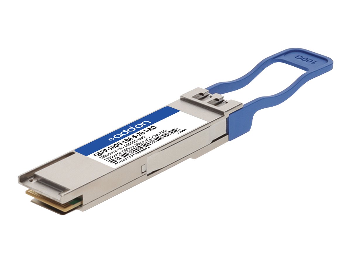 AddOn - QSFP28 transceiver module (equivalent to: Cisco QSFP-100G-LR4-S-20-I)