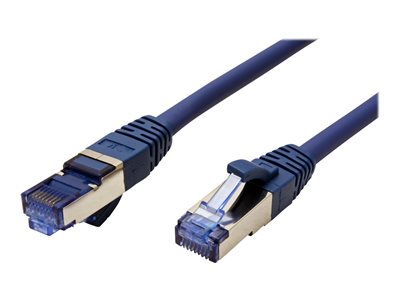 VALUE Patchkabel Kat.6A Class EA blau 3m Netzwerk-Zubehör