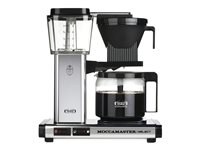 Moccamaster KBG Select Kaffemaskine Poleret sølv