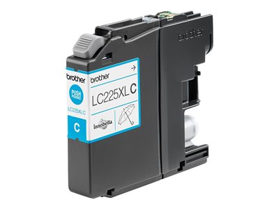 BROTHER LC225XLC Tinte cyan 1200Seiten