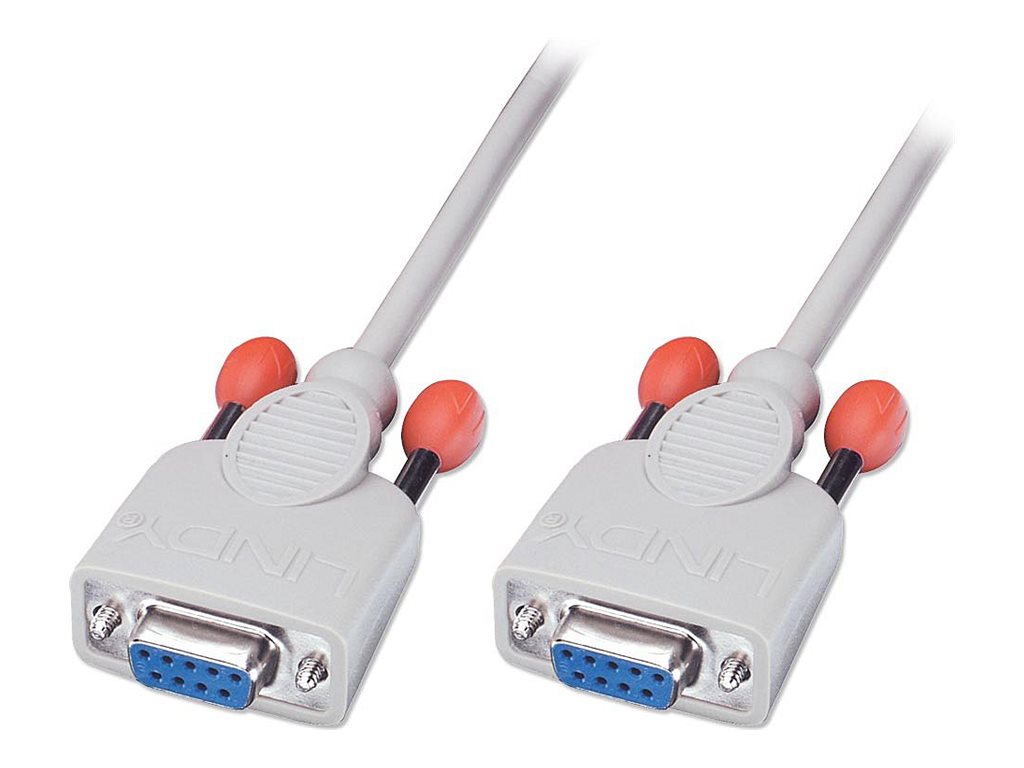 LINDY RS232 Cable 9 Pin Null Modem 2m