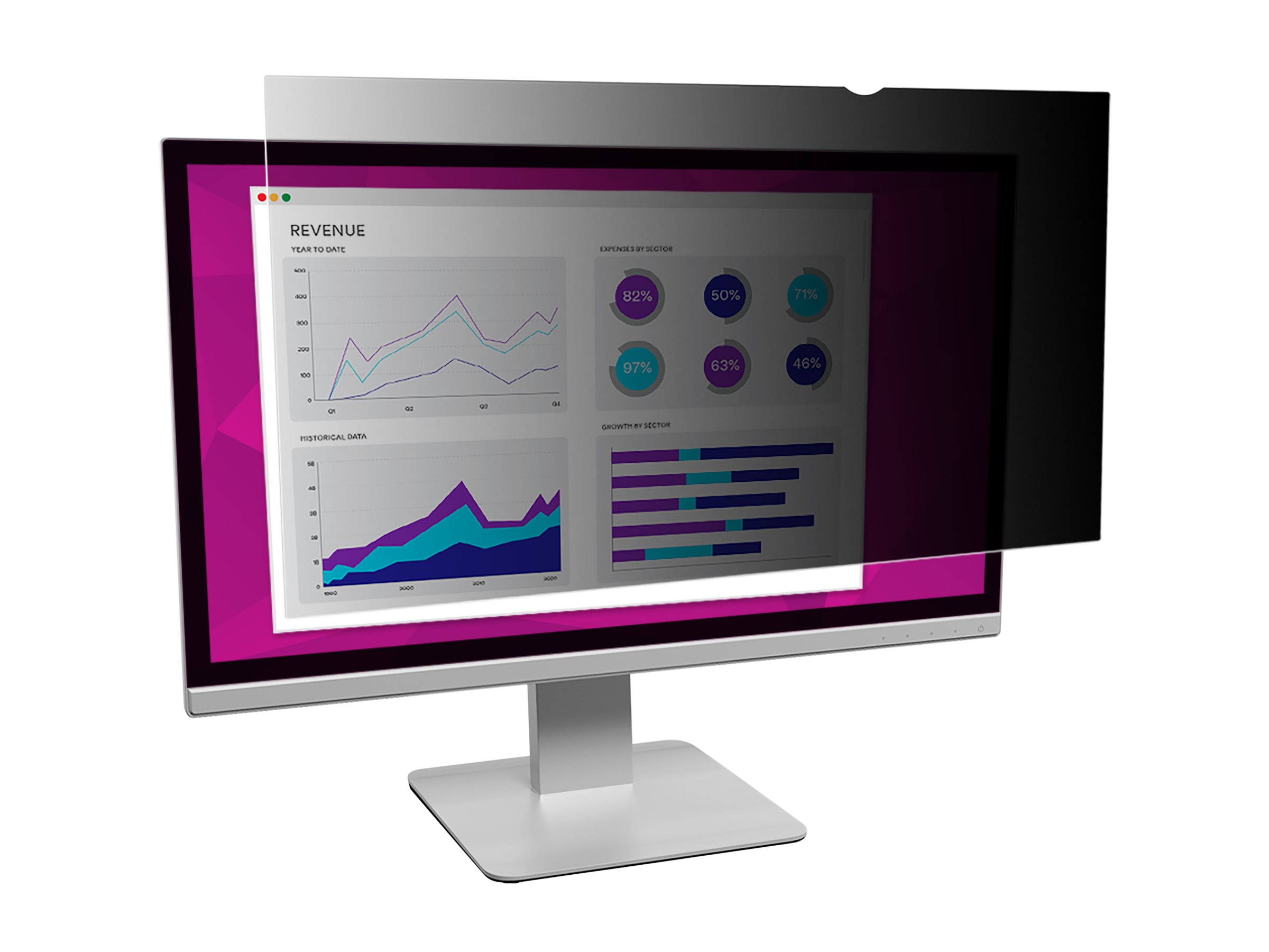 3M High Clarity Privacy Filter for 23.8" Monitors 16:9