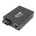 Eaton Tripp Lite Series Gigabit Multimode Fiber to Ethernet Media Converter, POE+