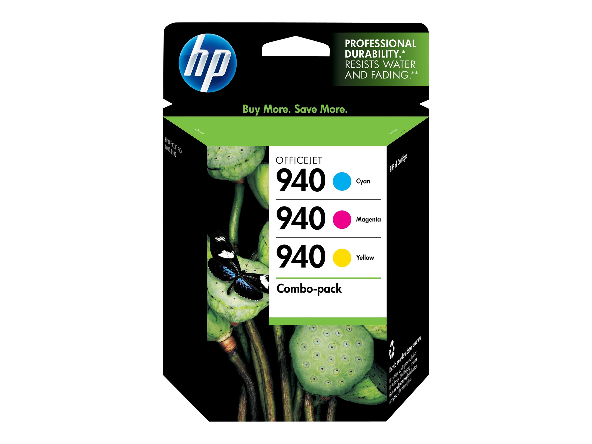 HP 940 - 3-pack - yellow, cyan, magenta