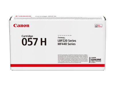 Image of Canon 057 H - high capacity - black - original - toner cartridge