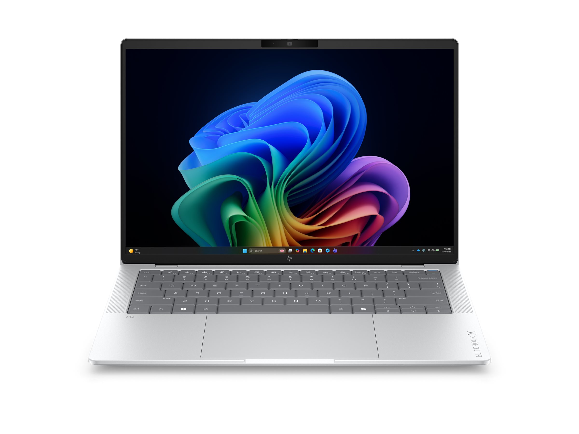 HP EliteBook X G2i Notebook Next Gen AI Copilot+ PC 14 Intel Core Ultra 5 325 32 GB RAM Product shot Right-angle 80000