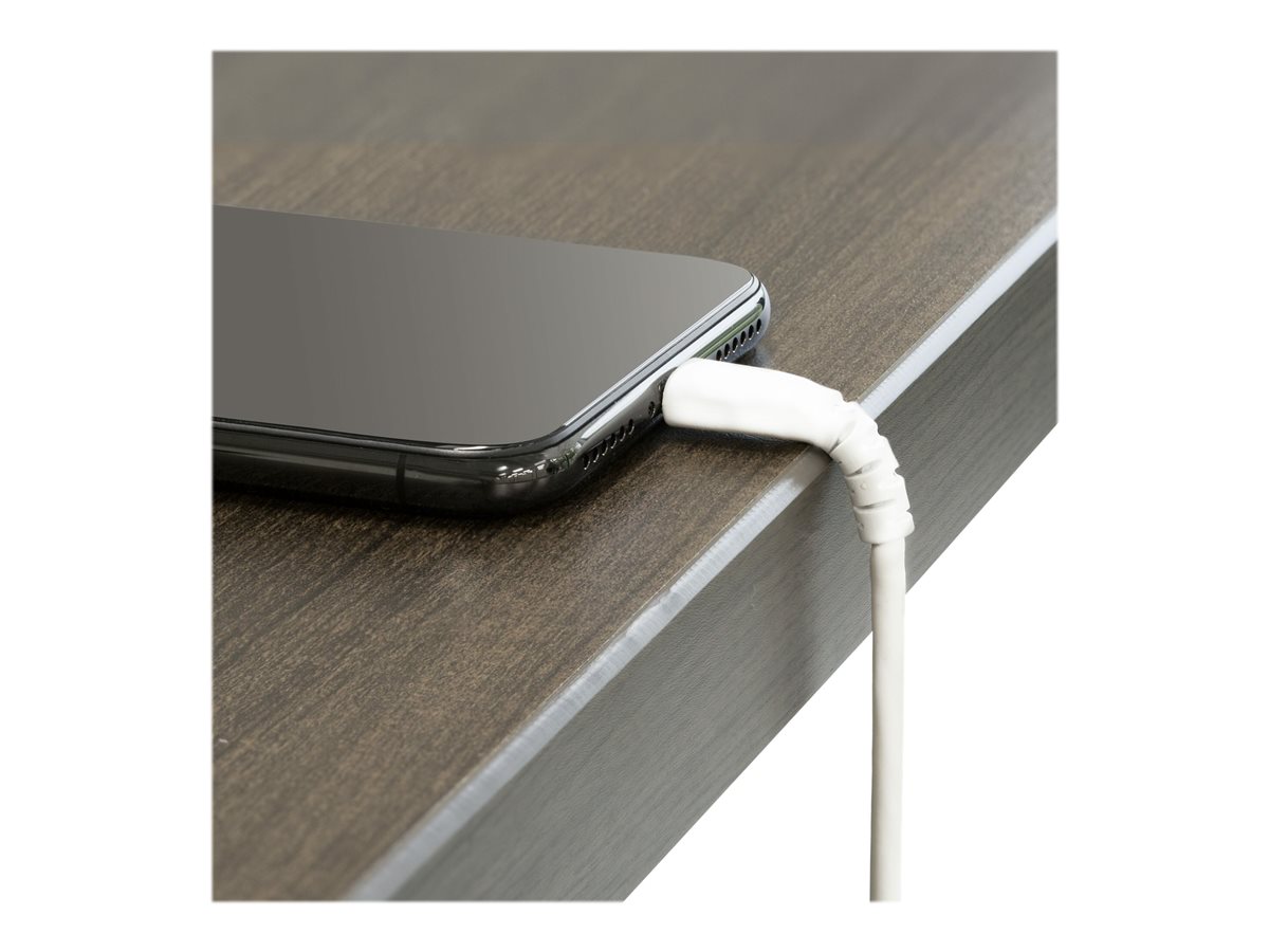 StarTech.com 3 ft(1m) Durable White USB-A to Lightning Cable, Heavy Duty Rugged Aramid Fiber USB Type A to Lightning Charger/Sync Power Cord, Apple MFi Certified iPad/iPhone 12 Pro Max - iPhone 7/8/11/11 Pro - kabel Lightning - Lightning / USB - 1 m – foto 5
