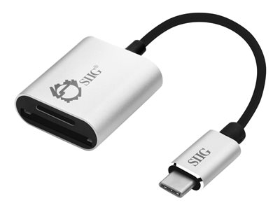 SIIG USB-C 2-in-1 Card Reader