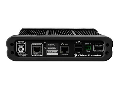 Kramer ZyPer4K-XSE - Streaming video/audio over IP copper decoder