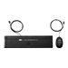 HP Desktop 320MK - ensemble clavier et souris full size - Franais - noir Priphrique d\'entre