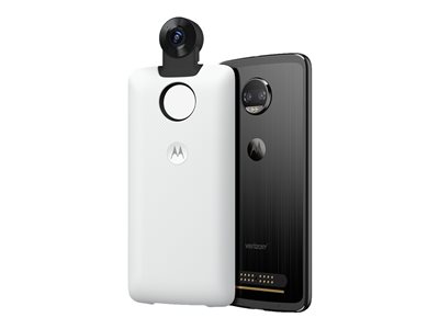 Motorola Moto Mods 360 Camera 360° digital camera module smartphone attachable 4K whi image