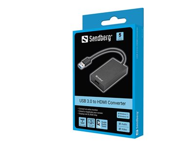 SANDBERG USB 3.0 to HDMI Converter - 134-42