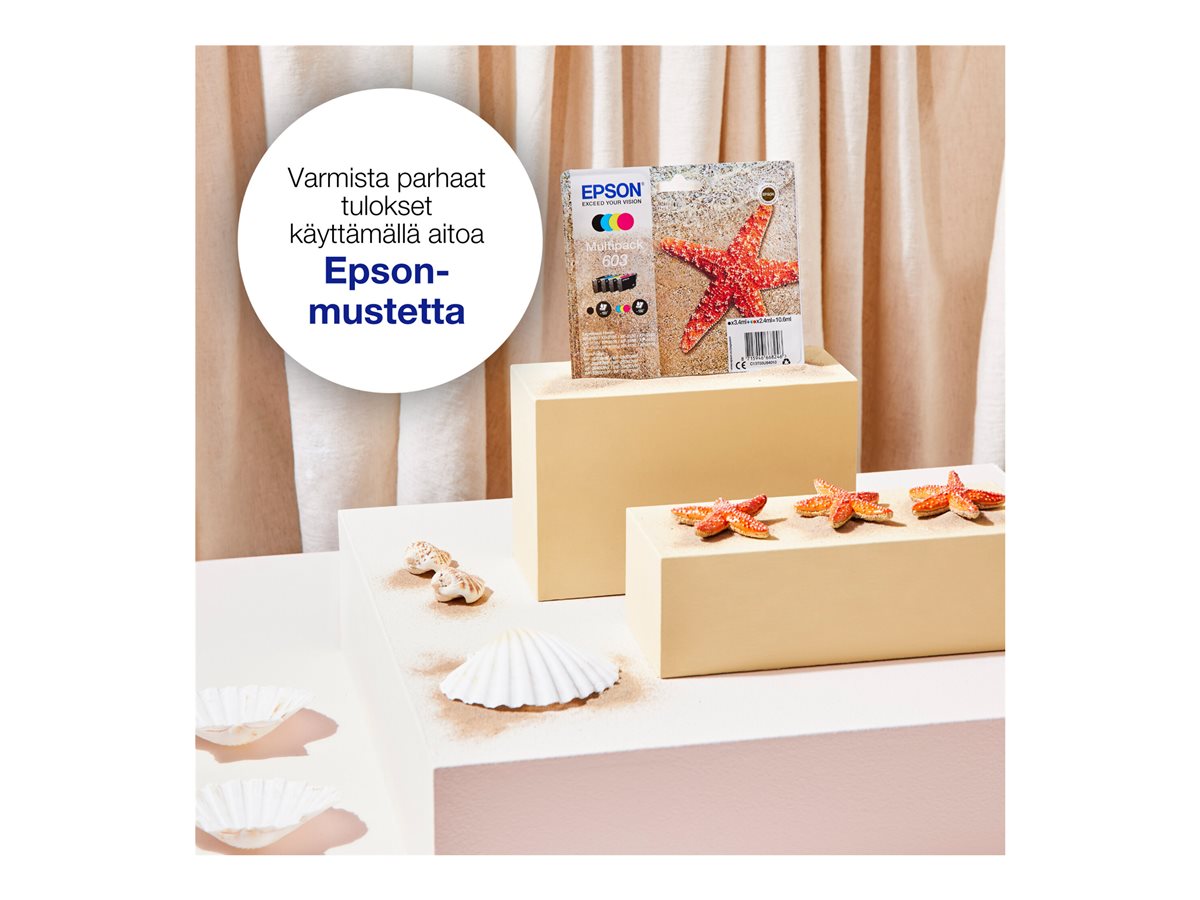 Epson 603 Multipack - 4-balení - černá, žlutá, azurová, purpurová - originální - inkoustová cartridge – foto 4