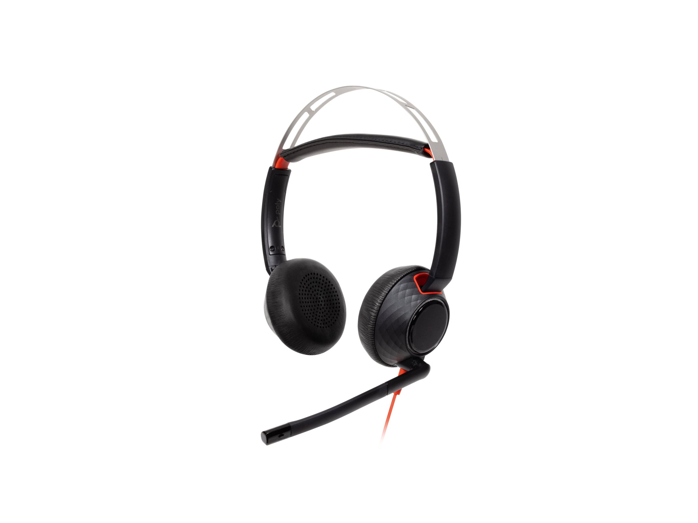 HP Poly Blackwire 5220 headset USB-C 3.5 mm jack Usage / lifestyle Right side 72480