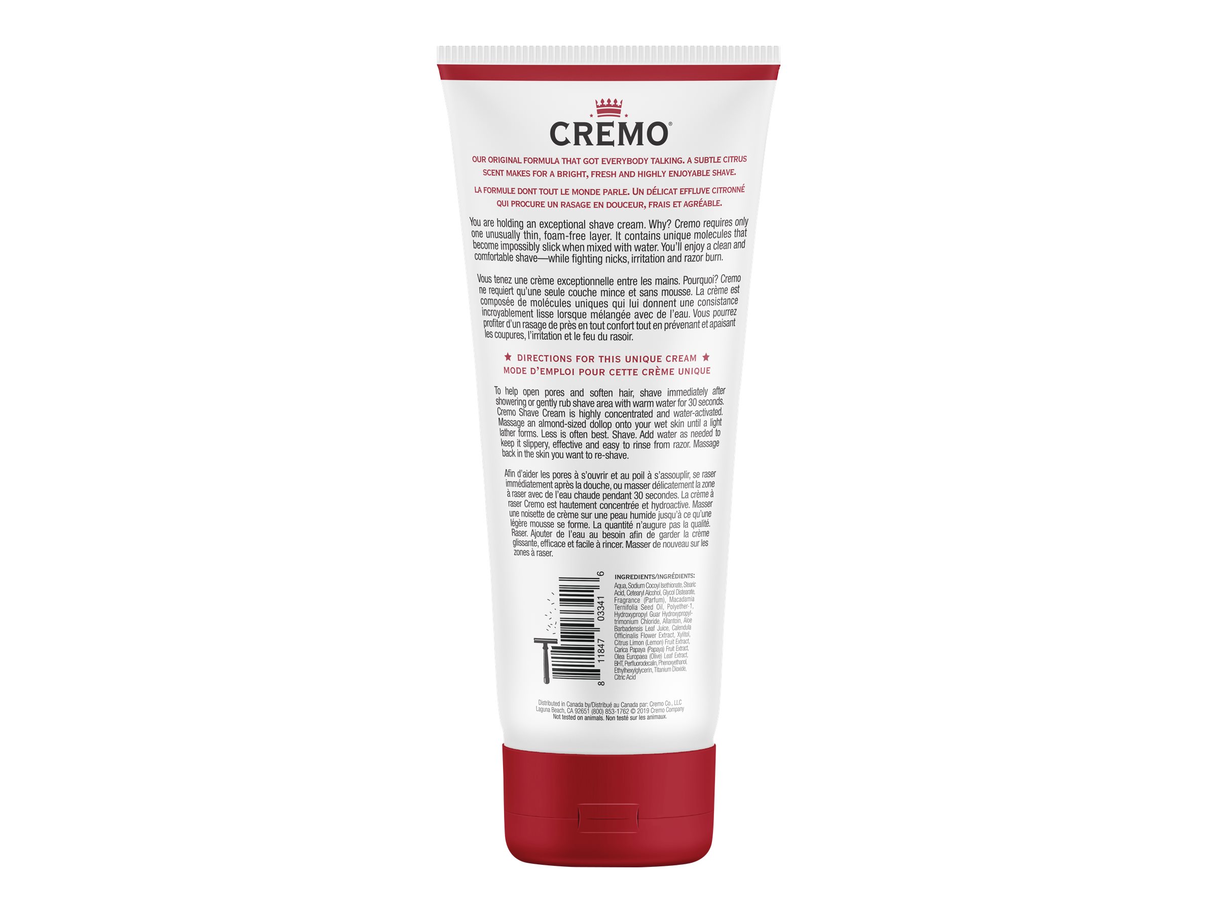 CREMO ORIGINAL SHAVE CREAM 177ML