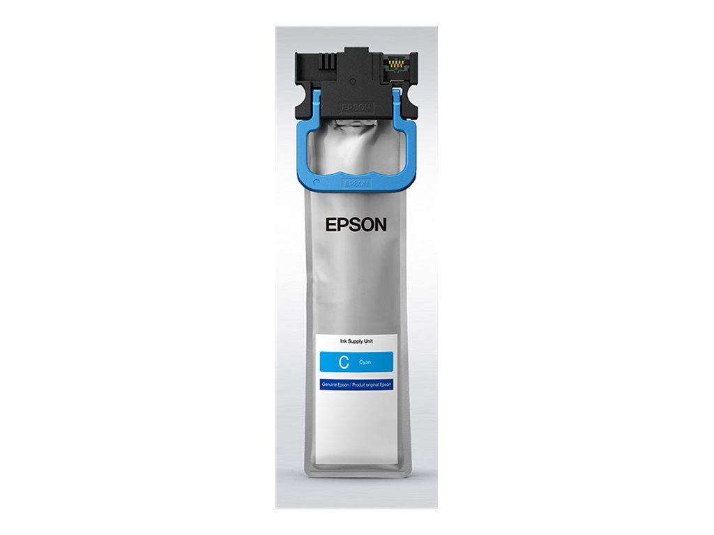 Epson T12N2 cyan original ink Product shot Front 79650