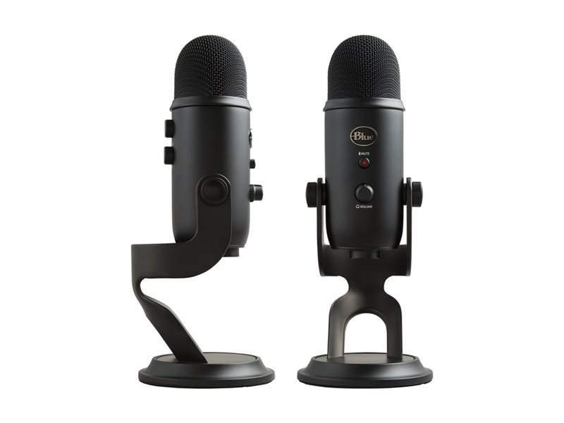 LOGI TECH Yeti USB Mic BLACKOUT