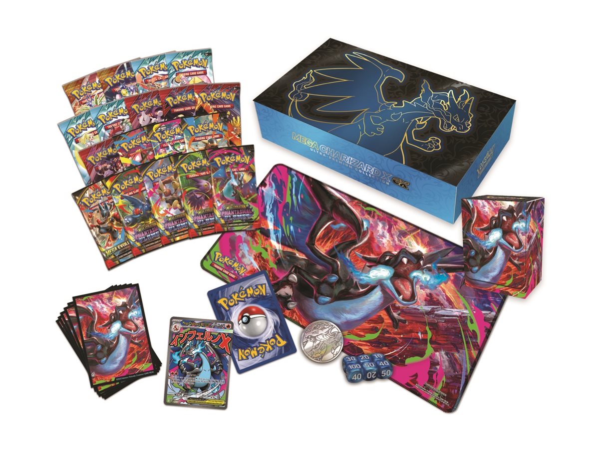 pokemon booster packs with charizard Pokmon TCG: Charizard ex Premium Collection