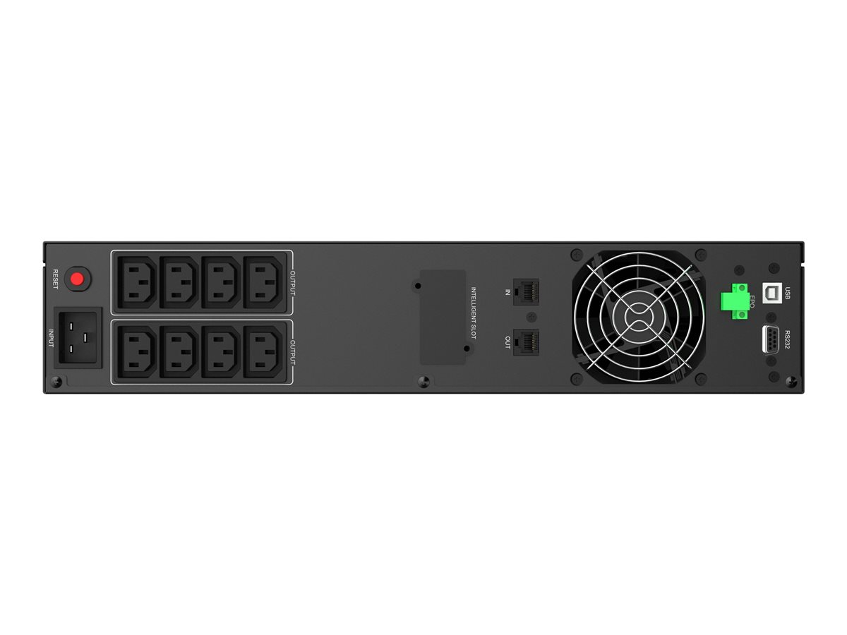 UPS RACK POWERWALKER VI 3000 RLE LINE-INTERACTIVE 3000VA 8X IEC C13 USB-B EPO LCD 2U