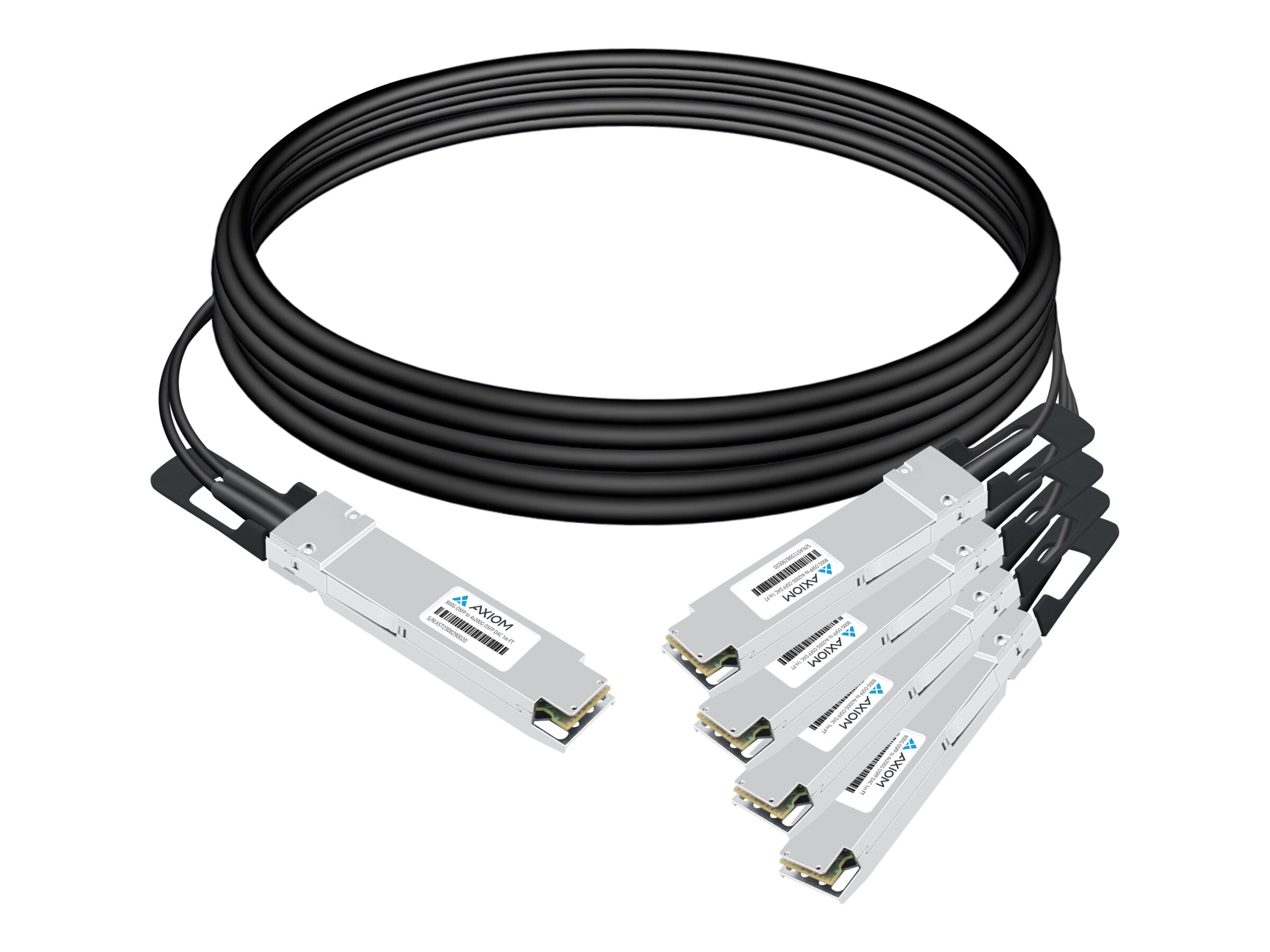 Axiom - 400GBase direct attach splitter cable | Overview, Specs