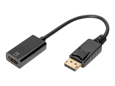 DIGITUS Aktiver DisplayPort Adapter/Konverter, DP auf HDMI - DB-340415-002-S