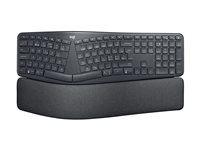 Logitech ERGO K860 Split  for Business Tastatur Trådløs USA internationalt