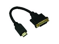 MicroConnect Videoadapter HDMI / DVI 15cm