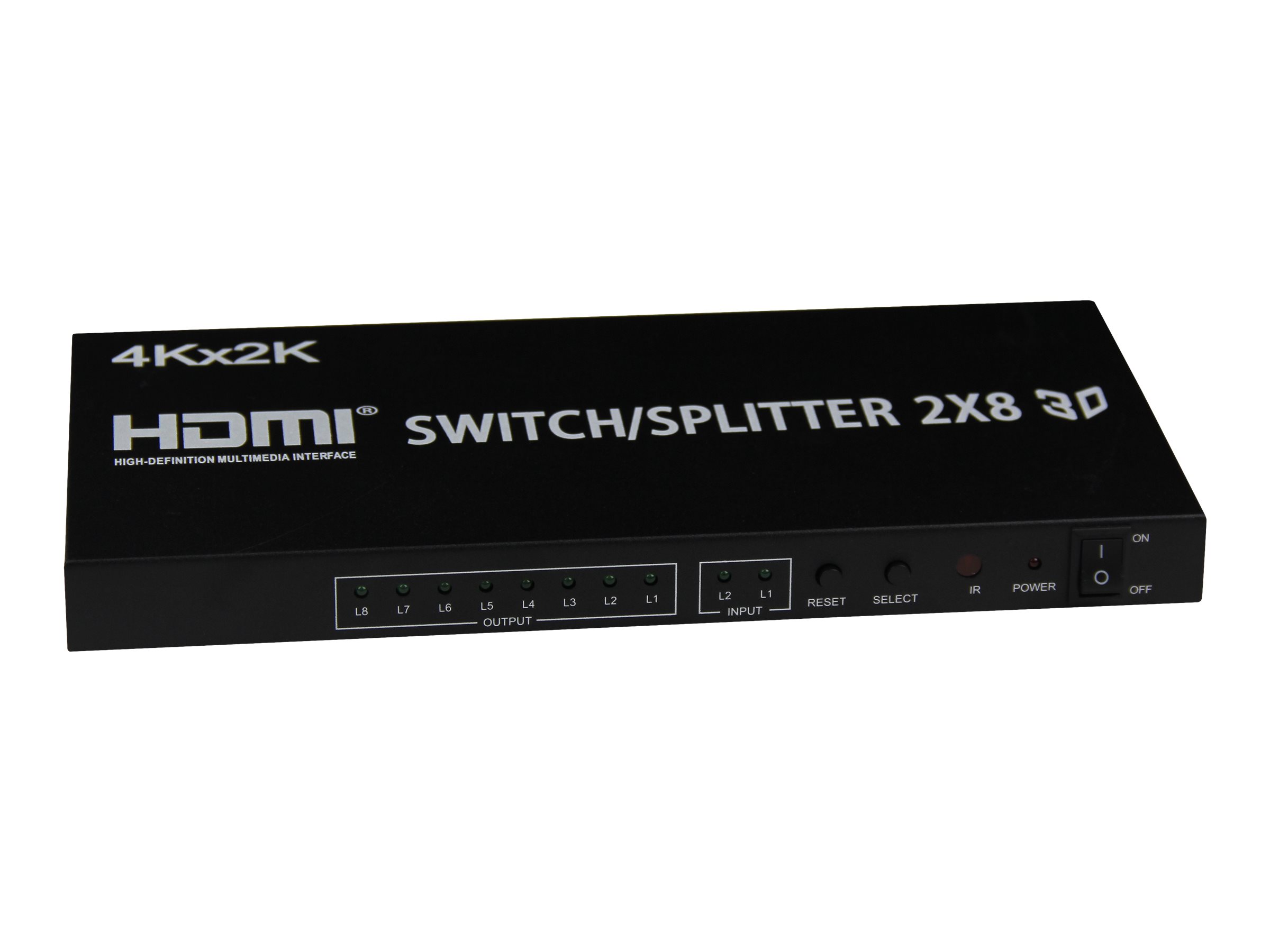4XEM 4XHDMI2X84K - Video/audio splitter
