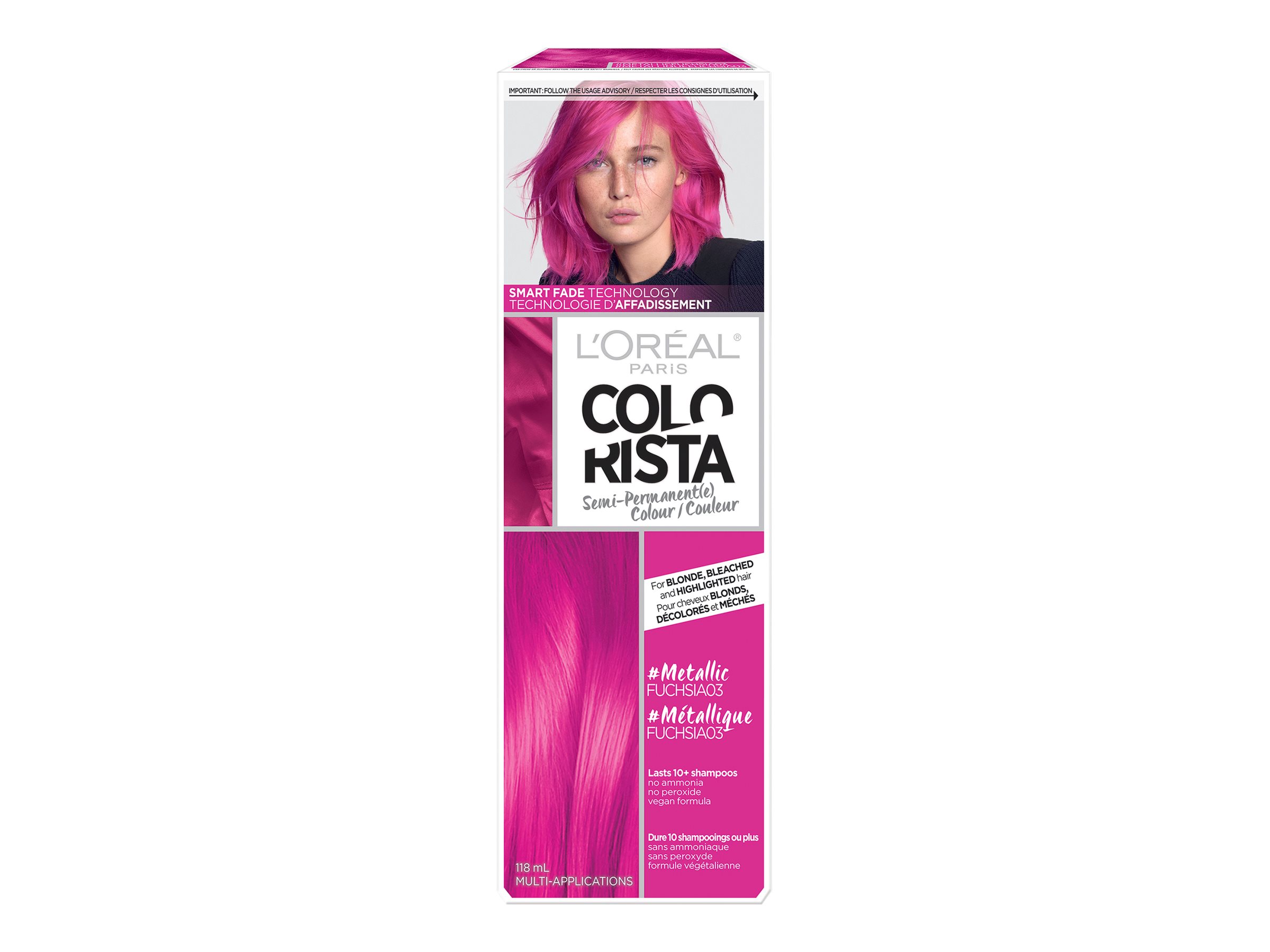 Loreal Colorista Colour Pink 8648