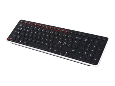 Contour Balance Tastatur  wireless DE-Layout      schwarz retail