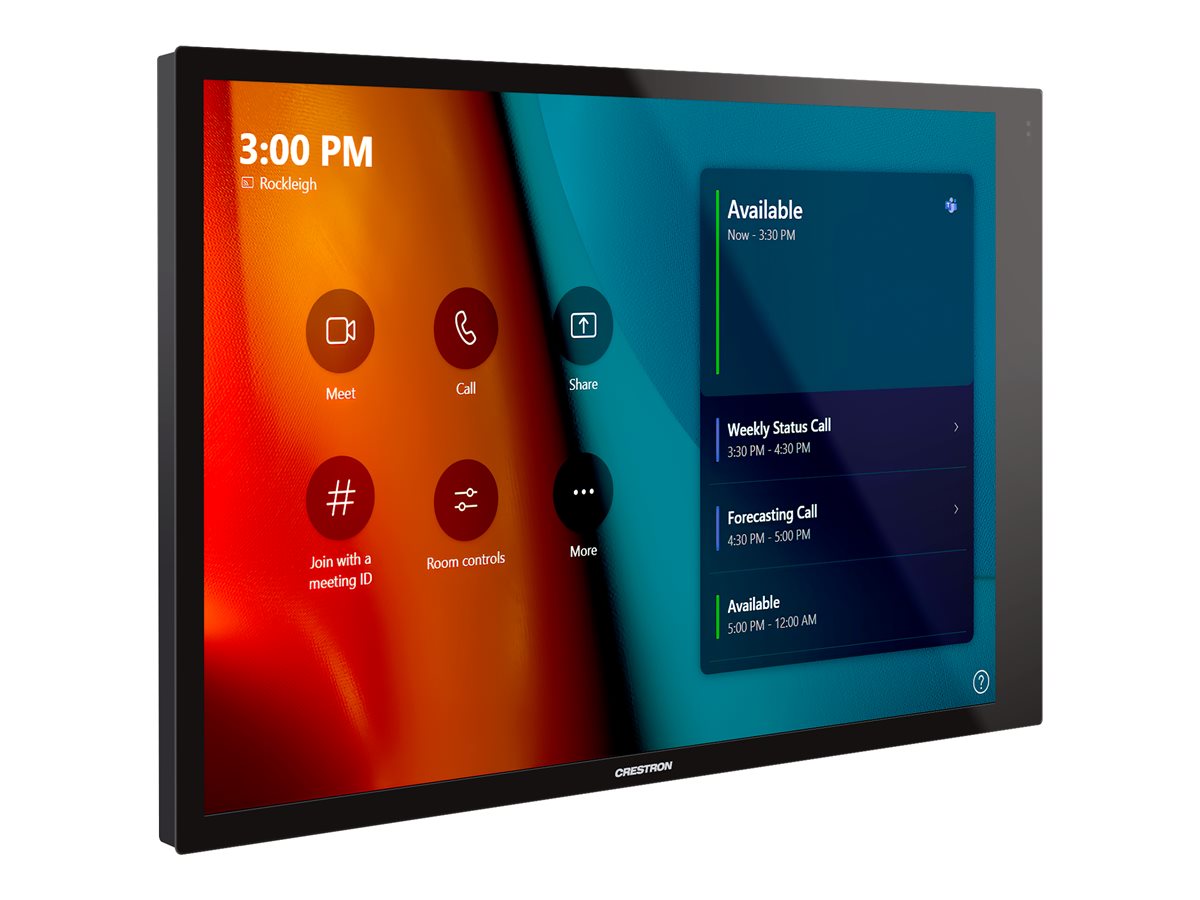 Crestron 10.1 in. Wall Mount Touch Screen, Black Smooth – foto 3