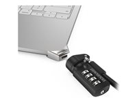 Compulocks - security slot lock adapter - with combination cable lock (corner lock)
