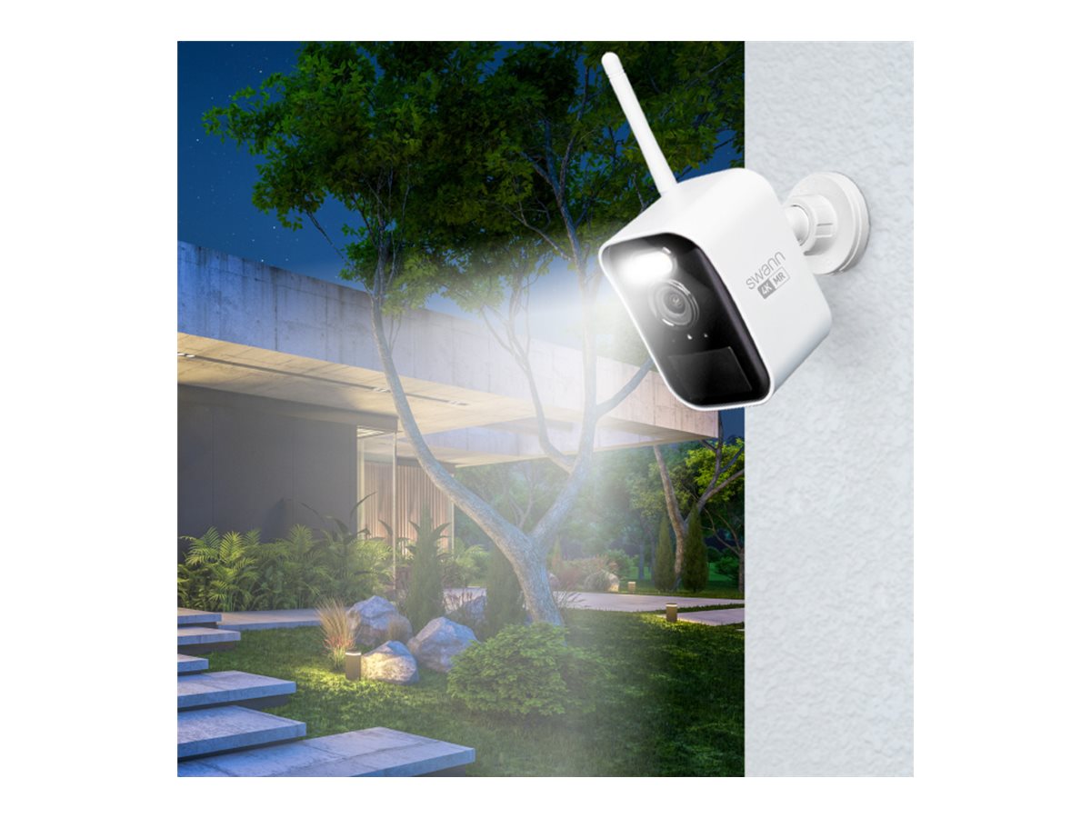 Swann MaxRanger4K SWNVK-MRMINISD4 NVR + camera(s) wireless (Wi-Fi) AC powered solar battery Usage / lifestyle Right-angle 72741