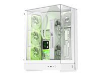 GameMax Infinity T20 WH Tower Micro ATX Hvid Transparent