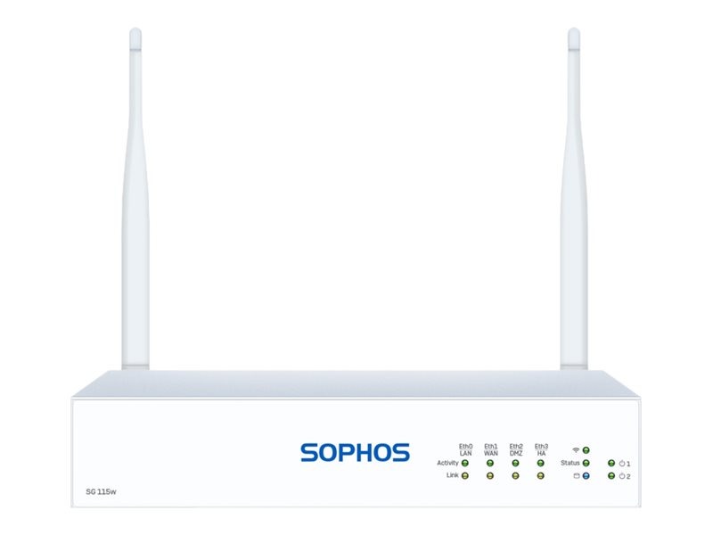 Sophos SG 115w rev.3 Security Appliance WiFi (EU/UK/US power cord)