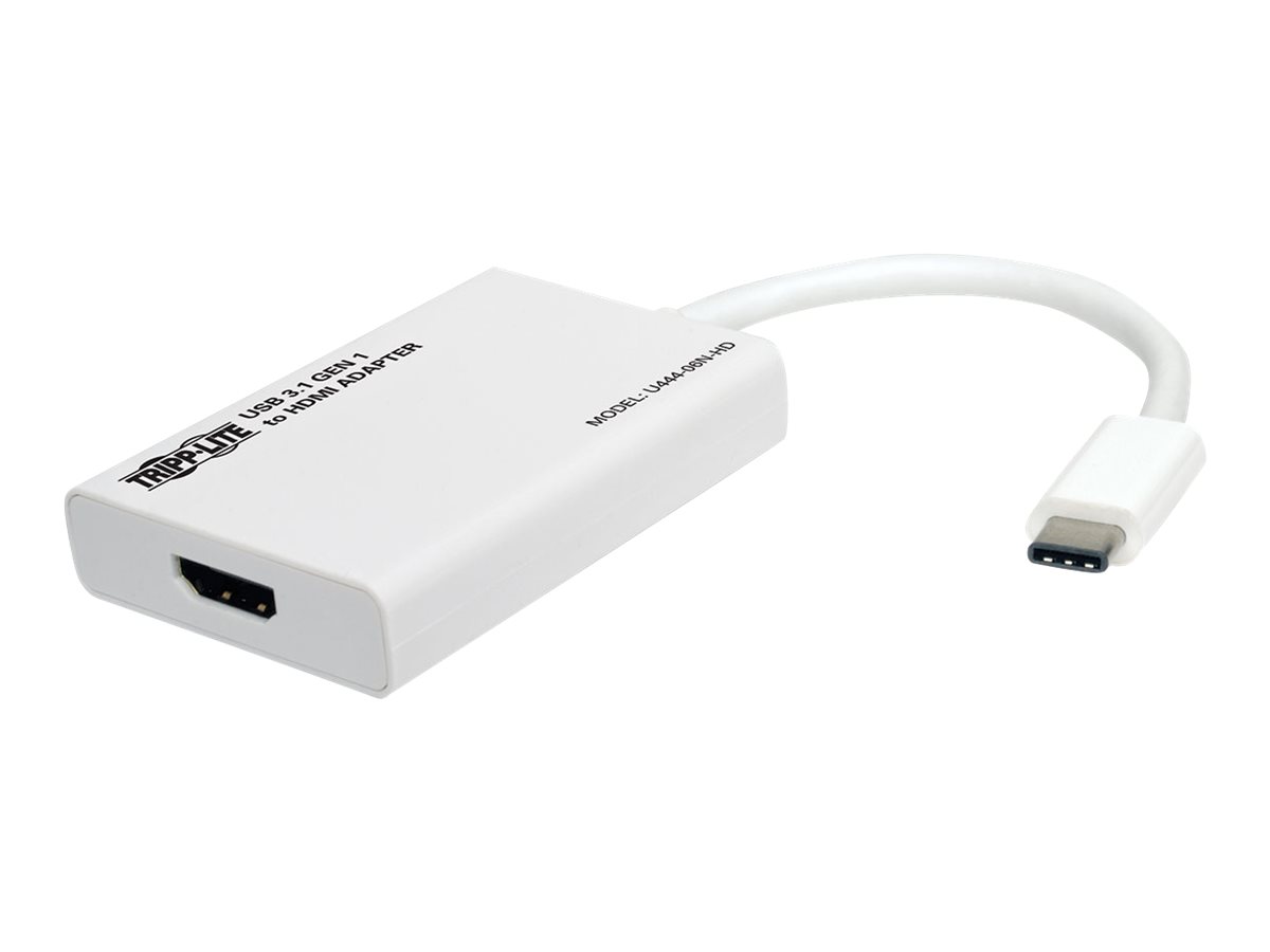 Tripp Lite USB C to HDMI Video Adapter Converter, 1080p, M/F, USB-C to HDMI, USB Type-C to HDMI, USB Type C to HDMI 6in