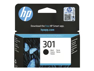 HP 301 ink black blister