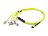 AddOn - Patch cable - LC/APC single-mode (M) to MPO/APC single-mode (F)