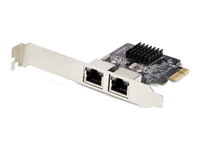 StarTech.com 2-Port Gigabit PCIe Network Adapter Card, TAA Compliant