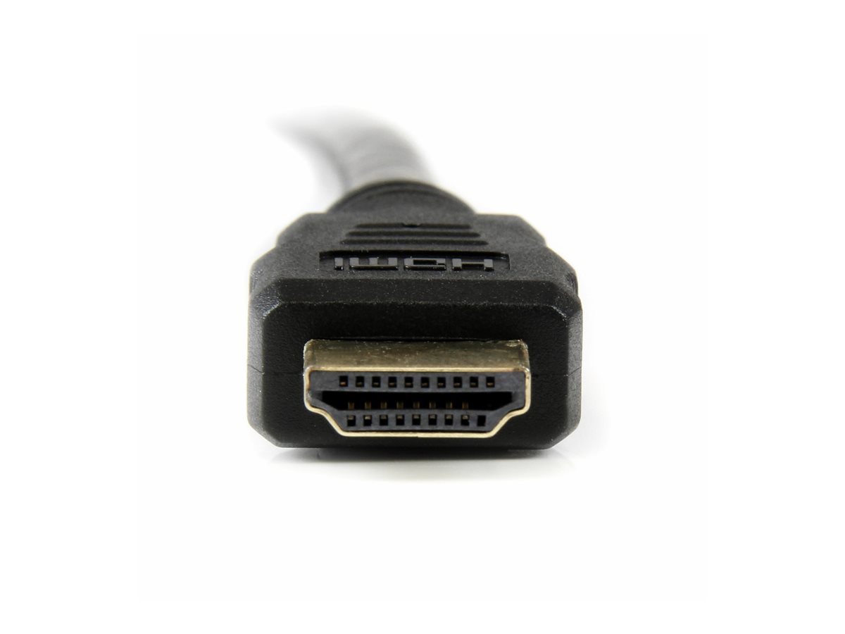StarTech.com 6ft (1.8m) HDMI to DVI Cable, DVI-D to HDMI Display Cable (1920x1200p), Black, 19 Pin HDMI Male to DVI-D Male Cable Adapter, Digital Monitor Cable, M/M, Single Link - DVI to HDMI Cord (HDMIDVIMM6) - kabel adaptéru – foto 6
