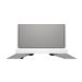 HP Clr LaserJet Gray Storage Stand
