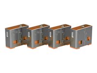 Bloqueurs de ports USB, 10 pièces, Orange